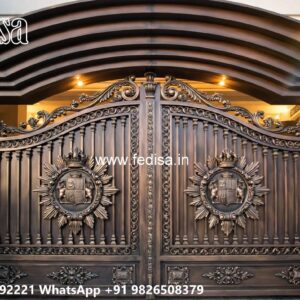 Stylish Gate Designs For Entry Cnc Cutting Design Gate No-1348