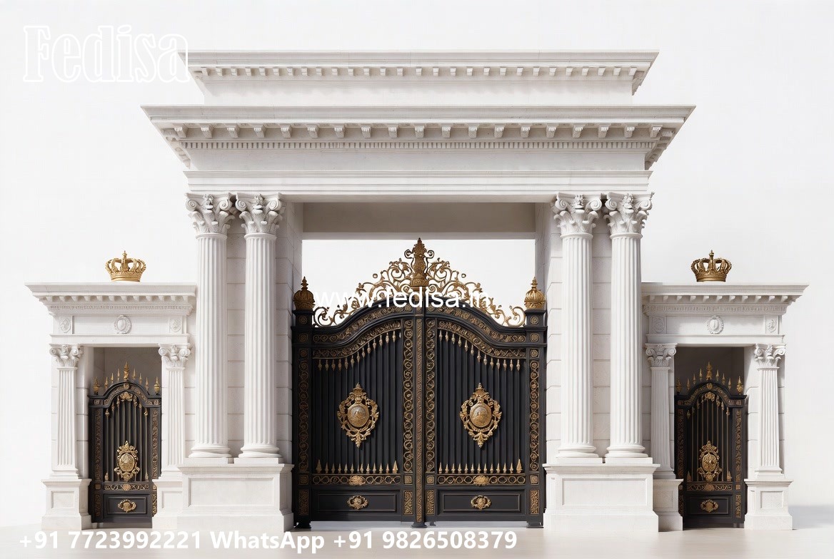 Creative Front Gate Ideas Main Gate Design Grill No-1352