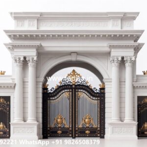 Beautiful Gate Design Trends Front Door Iron Gate Design No-1362