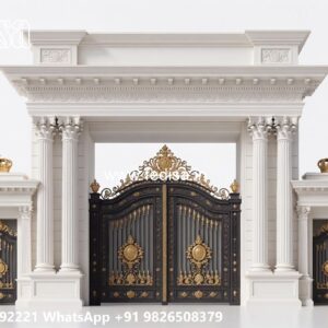 Stylish Entry Gate Ideas House Main Gate Arch Design No-1375