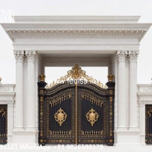 Simple And Stylish Gate Ideas Simple Boundary Wall Grill Design No-1379