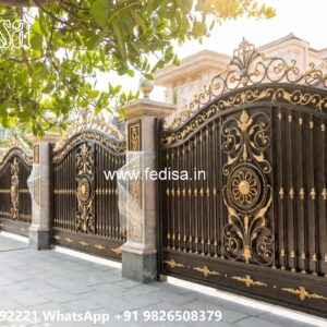 Unique Entry Gate Designs House Outside Gate Design No-1386