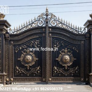 Stylish Steel Gate Designs Custom Gate Designs No-1398