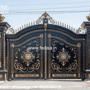 Unique Modern Gate Designs Flat Entrance Gate Design No-1402