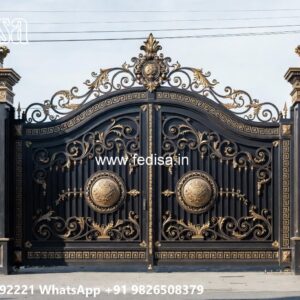 Stylish Home Entry Gate Ideas Main Gate Design Full Cover No-1415