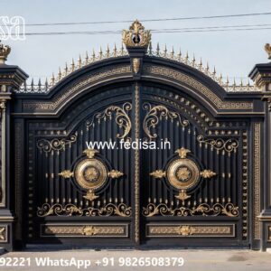 Modern Gate Design Ideas For Stylish Homes Sagwan Main Gate Design No-1436