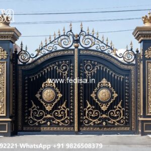 Unique Gate Design Ideas For Small Homes Modern Garage Gate Design No-1442
