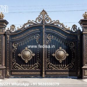 Top Gate Design Ideas You Must See Wall Boundary Gate Design No-1445