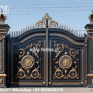 Trendy Gate Design Ideas Collection Steel Framed Gates No-1466