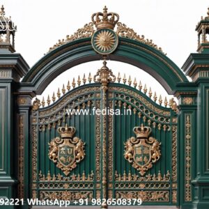 Unique Gate Design Ideas For Houses Grill Gate Color Design No-1523