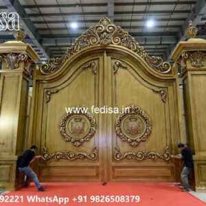 Elegant Gate Design Collection Steel Boundary Wall Railing Design No-1547