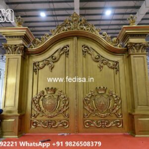 Stylish Gate Design Trends For Entryway Pipe Wale Gate Ki Design No-1565
