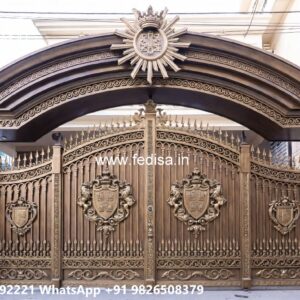 Stylish Front Gate Design Trends 2029 Rot Iron Gate Design No-1590