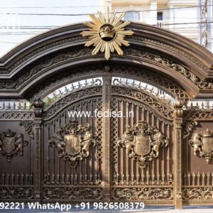 Modern Gate Design Ideas For Budget Homes Iron Boundary Gate No-1611