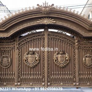 Attractive Gate Design Ideas For Villas Front Garden Fence And Gate No-1621