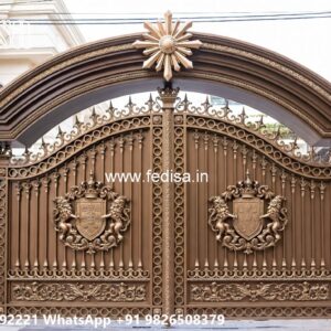 Modern Gate Design Ideas For Stylish Entry Glass Gate Design For Shop No-1626