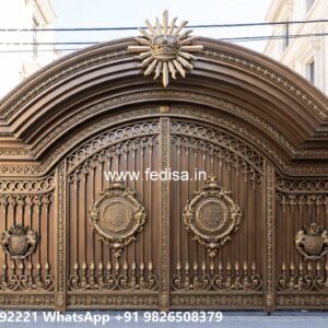 Beautiful Steel Gate Design Collection Aluminum Gate Design Price No-1631