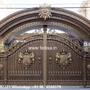 Modern Gate Design For Independent Homes Simple Boundary Wall Design With Gate No-1632