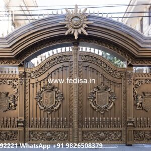 Top Gate Design Ideas Collection Wrought Iron Main Gate No-1633
