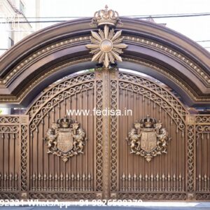 Traditional Wooden Gate Design For Homes Main Gate Iron Door Design No-1670