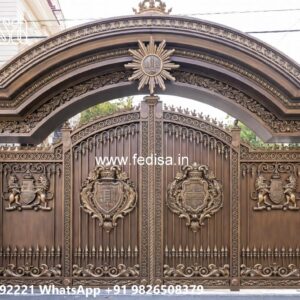Heavy Duty Gate Design Ideas Light Weight Iron Main Gate Design No-1682