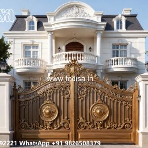 Eye-catching Gate Designs For Front Yard Iron Chadar Gate Design No-1696