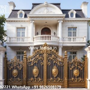Low Budget Gate Design Ideas Single Door Steel Gate No-1728