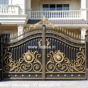 Best Security Gate Designs For Homes Gate Plaster Design No-1747