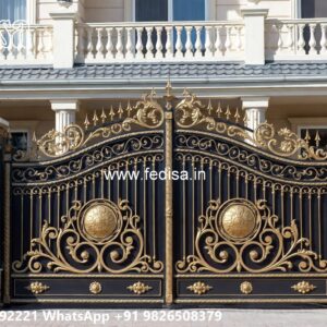 Simple Front Gate Ideas Entrance Gate Color No-1757