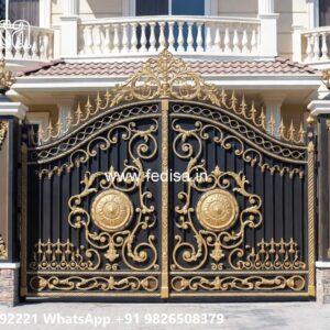 Classic Gate Design Ideas Single Steel Gate Design For Home No-1762