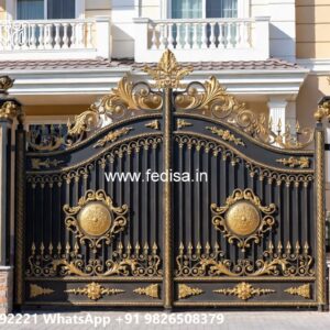 Simple Entry Gate Designs Round Main Gate Design No-1773