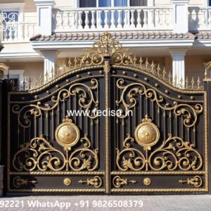 Modern Gate Design Inspiration Flush Door Gate Design No-1788