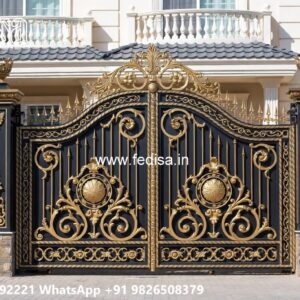 Entry Gate Ideas For Villas Mosquito Net Gate Design No-1802