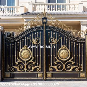 Front Entry Gate Ideas Square Bar Steel Gate Design No-1819