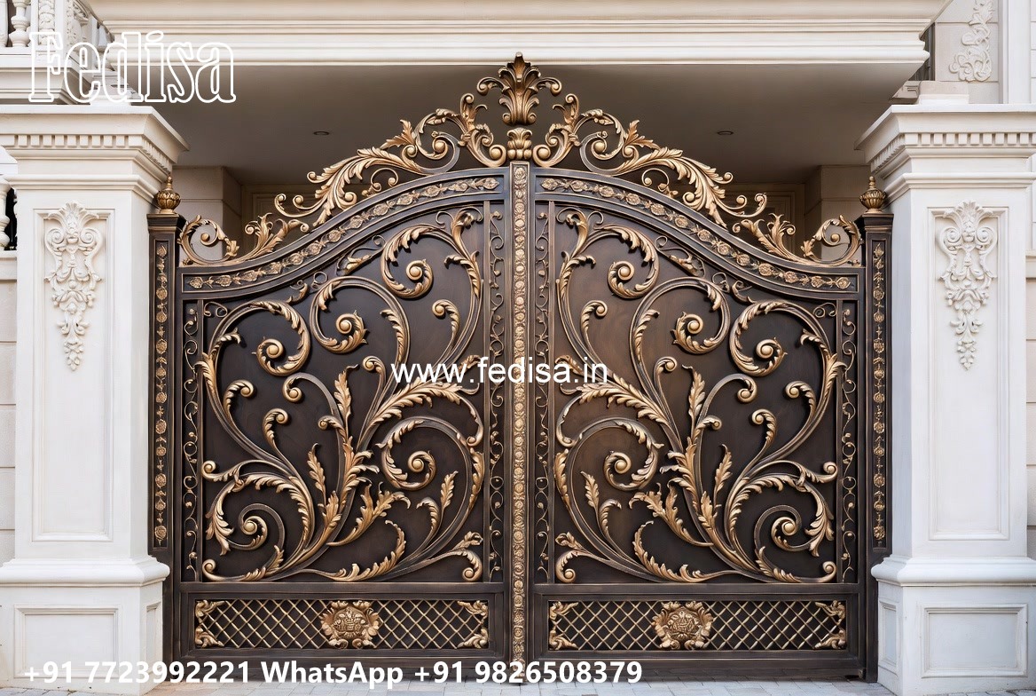 Best Gate Design Ideas Steel Wooden Gate Design No-1842