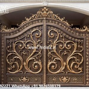 Trending Gate Design Ideas For Home Entrance Sliding Boundary Gate No-1852