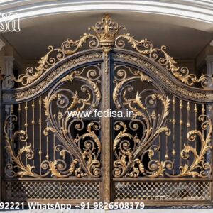 Budget Friendly Gate Design Ideas Iron Bar Gate Design No-1860
