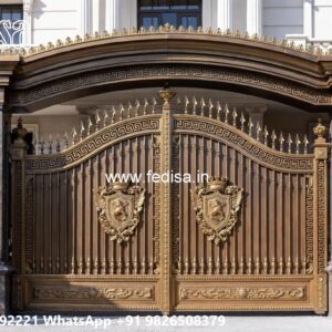 Unique Front Gate Design Collection Fancy Iron Main Gate Design No-1883