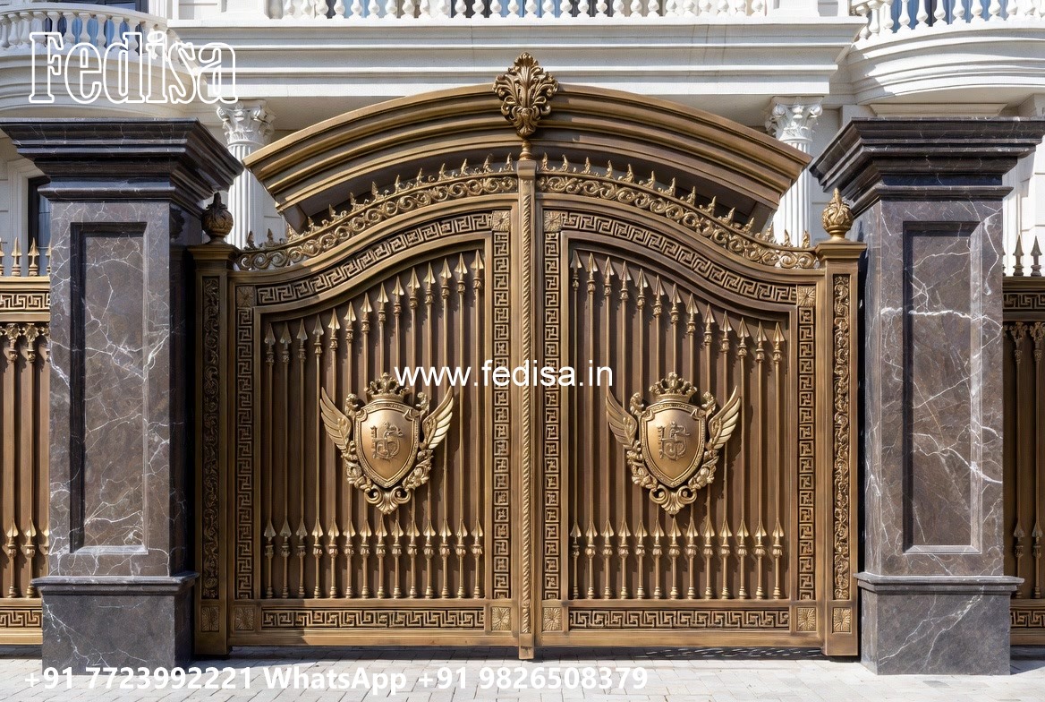 Elegant Gate Design Ideas Collection Main Gate Ventilation Design No-1896