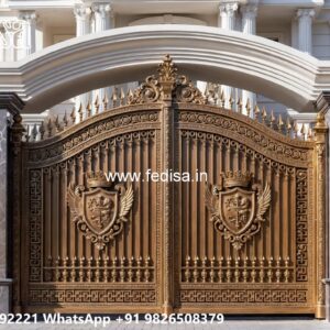Stylish Front Gate Design Collection Main Gate Loha Design No-1925