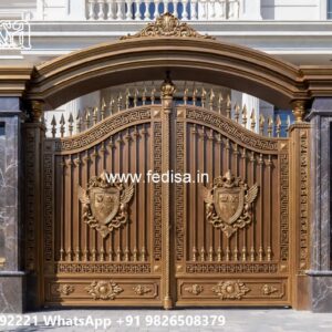 Beautiful Gate Design Ideas For Villas Wrought Iron Gate For Front Door No-1947