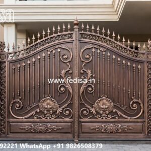 Trendy Gate Design Ideas For Houses Steel Gate Double Palla No-2022