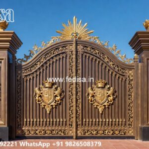 Simple And Elegant Gate Design Inspiration Lohe Ke Main Gate No-2040