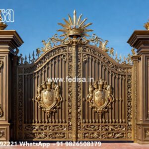 Creative Main Gate Design Inspiration Modern Stainless Gate Design No-2046