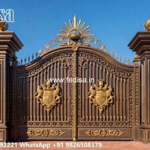 Stylish Main Gate Design For Modern Houses Metal Front Gate Design No-2063