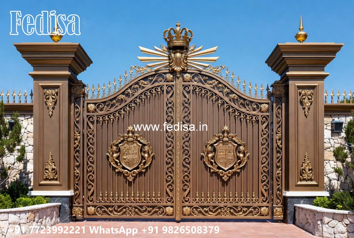 Contemporary Gate Designs You Must See Stainless Steel Gate Design For Flats No-2065