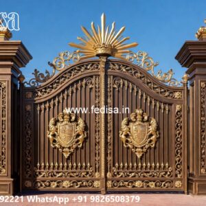 Modern Steel Gate Design Inspiration Steel Gate With Glass Design No-2066