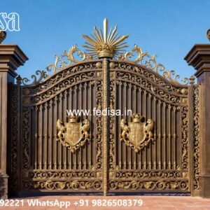 Creative Modern Gate Designs For Small Houses Arch Grill Gate Design No-2070