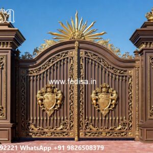 Beautiful Wooden Gate Design Ideas Temple Iron Gate Design No-2081
