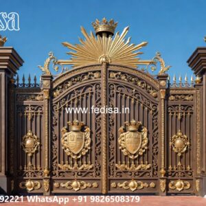 Latest Steel Gate Design For Home Laser Cutting Design Grill No-2092
